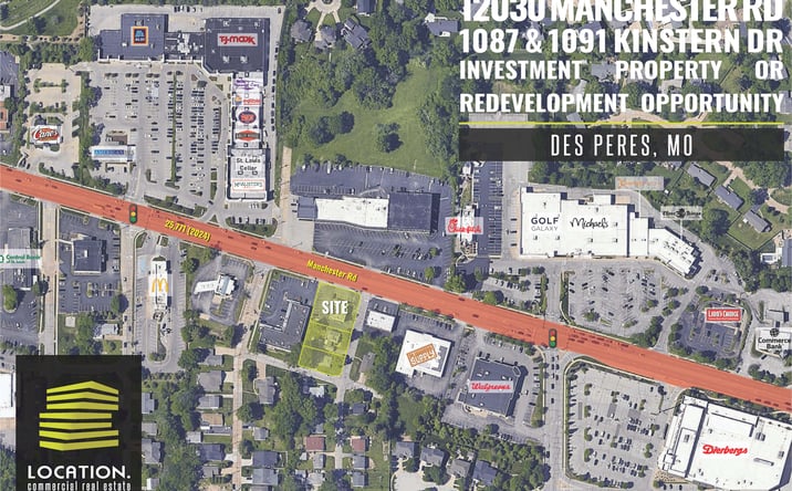 Pictures of Retail, Land property located at 12030 Manchester Rd, Des Peres, MO 63131 for sales - image #1