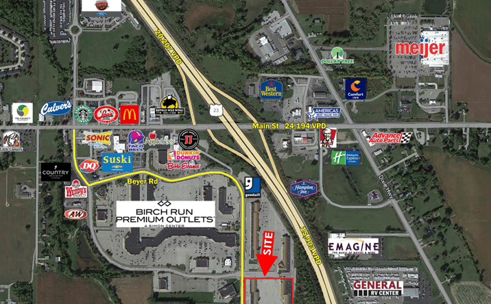 Pictures of Land property located at 12373 Beyer Rd, Birch Run, MI 48415 for sales - image #1
