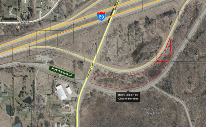 Pictures of Land property located at Old M-78, Shaftsburg, MI 48882 for sales - image #1