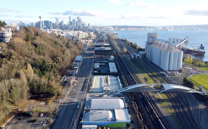 Pictures of Land property located at 1110 Elliott Ave W, Seattle, WA 98119 for sales - image #1