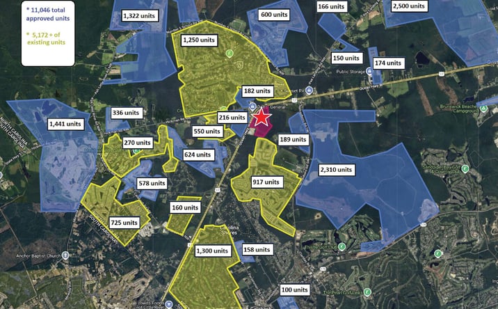 Pictures of Land property located at 8901 Ocean Highway, Calabash, NC 28467 for sales - image #1