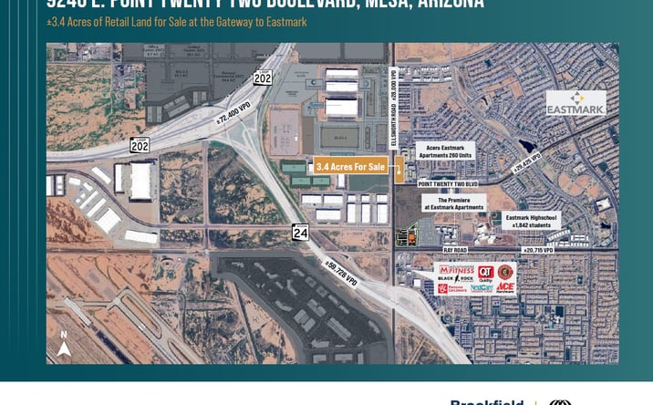Pictures of Land property located at 9240 E Point Twenty-Two Blvd, Mesa, AZ 85212 for sales - image #1