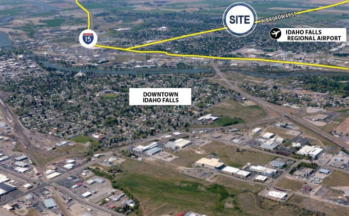 Pictures of Land property located at 3261 W Broadway, Idaho Falls, ID 83402 for sales - image #1