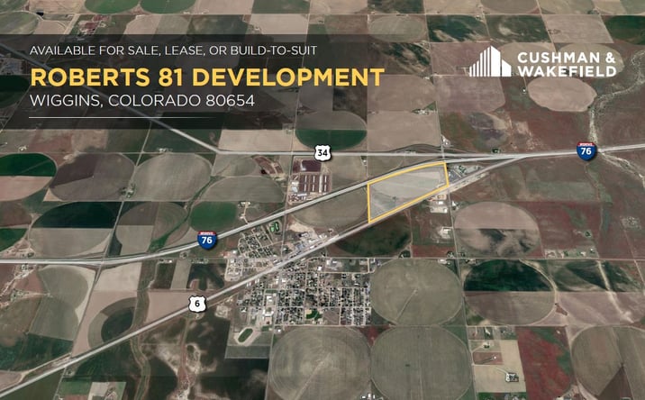 Pictures of Land property located at Southwest Corner I-76 & Hwy 52, Wiggins, CO 80654 for sales - image #1