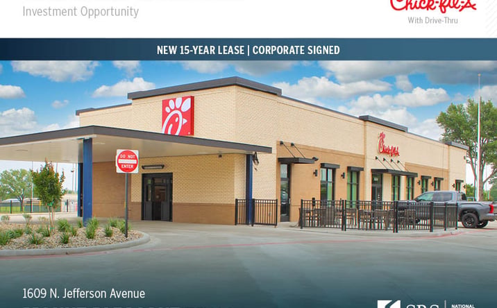 Pictures of Retail property located at 1609 N Jefferson Ave, Mount Pleasant, TX 75455 for sales - image #1