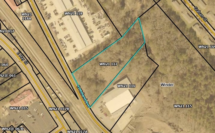 Pictures of Land property located at E Midland Ave, Winder, GA 30680 for sales - image #1
