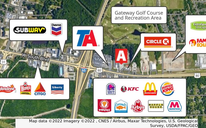 Pictures of Land property located at W South Blvd Location, Montgomery, AL 36105 for sales - image #1