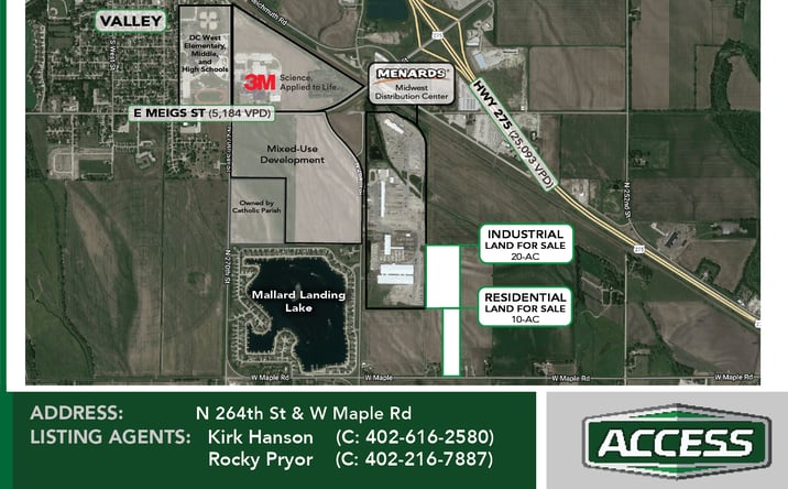 Pictures of Land property located at 26102 W Maple Rd, Waterloo, NE 68069 for sales - image #1