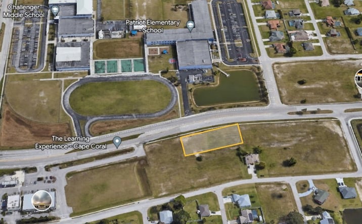 Pictures of Land property located at 1712 Skyline Blvd, Cape Coral, FL 33991 for sales - image #1