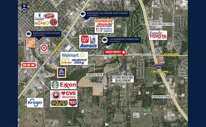 Pictures of Land property located at 951 Hidden Vistas Blvd, Burleson, TX 76028 for sales - image #1
