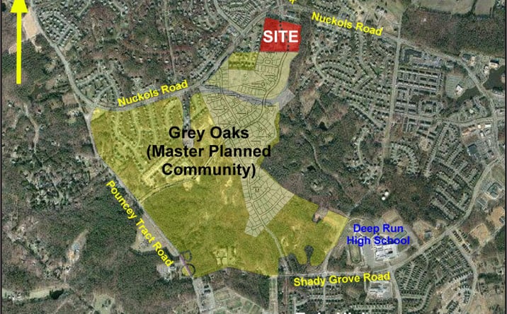 Pictures of Land property located at Wyndham Park Drive at Nuckols Road, Glen Allen, VA 23059 for sales - image #1