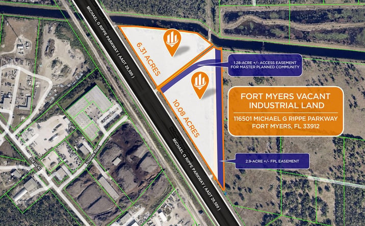 Pictures of Land property located at 16501 Michael G. Rippe Pkwy, Fort Myers, FL 33912 for sales - image #1