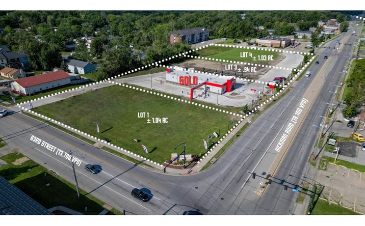Pictures of Land property located at 6300, 6320, 6330 Hickman Road, Windsor Heights, IA 50324 for sales - image #1