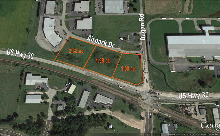Pictures of Land property located at US 30 & Dugan Road, Sugar Grove IL, Sugar Grove, IL 60554 for sales - image #1
