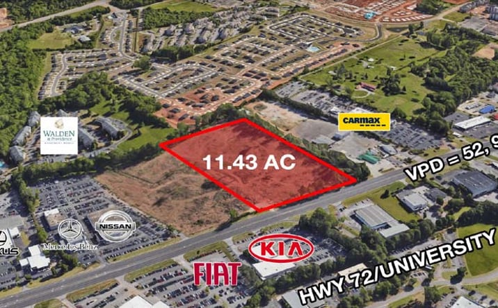 Pictures of Land property located at Lee Hwy, Huntsville, AL 35806 for sales - image #1