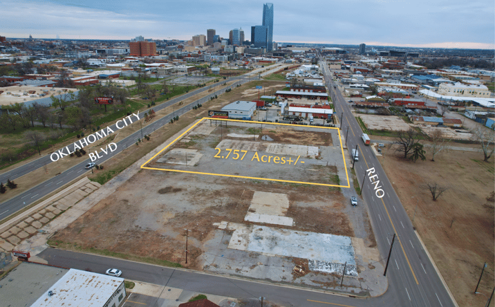 Pictures of Land property located at 1317 W Reno Ave, Oklahoma City, OK 73106 for sales - image #1