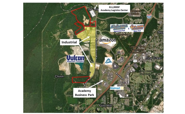Pictures of Land property located at Fivestar Pkwy, Bessemer, AL 35022 for sales - image #1
