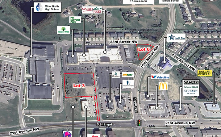 Pictures of Land property located at 21st Ave NW, Minot, ND 58703 for sales - image #1