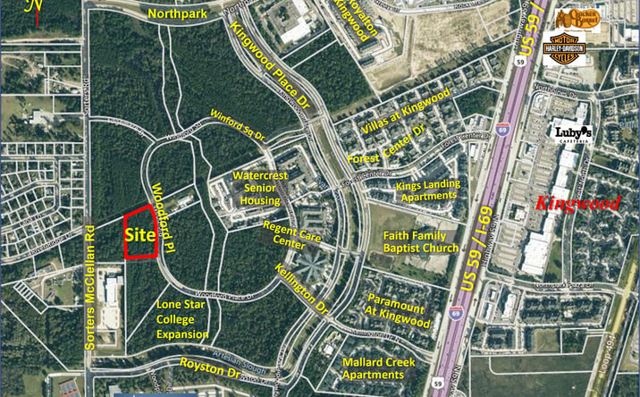 Pictures of Land property located at Woodford Pl Dr, Kingwood, TX, Houston, TX 77339 for sales - image #1
