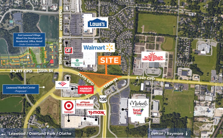 Pictures of Land property located at Hwy 150 & W 135th St, Kansas City, MO 64145 for sales - image #1