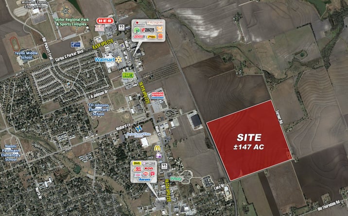 Pictures of Land property located at Lake Dr & Turner Rd, Taylor, TX 76574 for sales - image #1