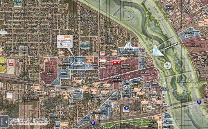 Pictures of Industrial, Land property located at 2920 - 2720 Sylvan Ave., Dallas, TX 75212 for sales - image #1