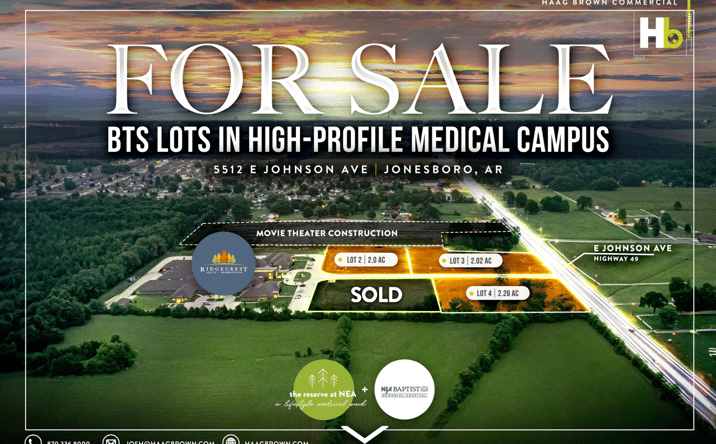 Pictures of Land property located at 5512 E Johnson Ave, Jonesboro, AR 72401 for sales - image #1