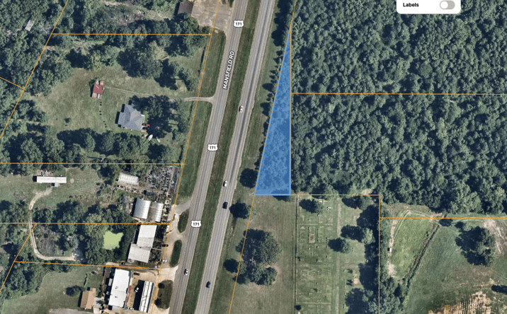 Pictures of Land property located at Mansfield Rd, Keithville, LA 71047 for sales - image #1