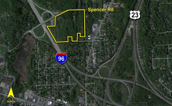 Pictures of Land property located at 9440 Spencer Road, Brighton, MI 48116 for sales - image #1