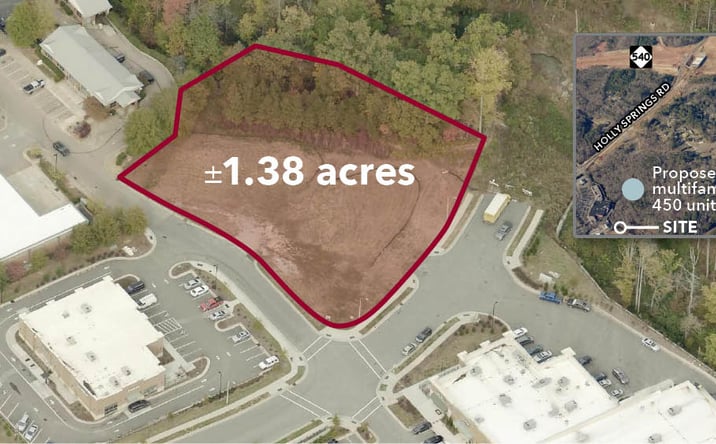 Pictures of Land property located at 201 Matthews Drive, Holly Springs, NC 27540 for sales - image #1