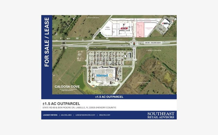 Pictures of Land property located at SR-80 & Ben Moore Dr, Labelle, FL, LaBelle, FL 33935 for sales - image #1