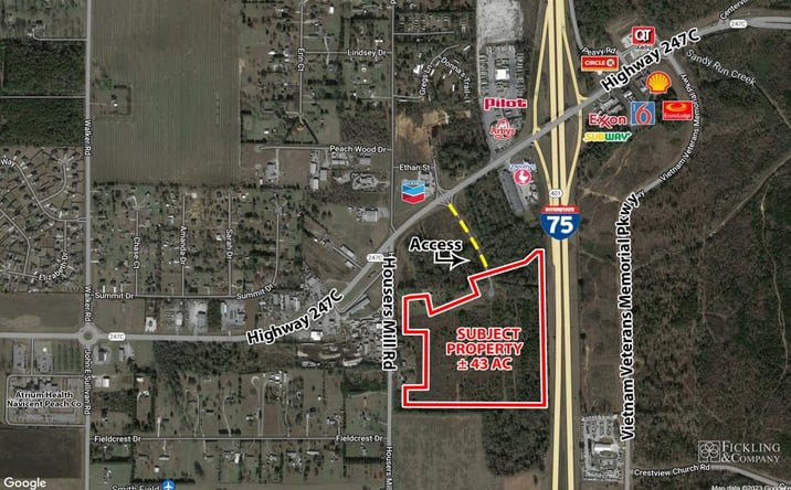 Pictures of Land property located at 0 Housers Mill Rd, Byron, GA 31008 for sales - image #1