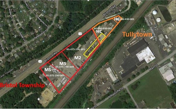 Pictures of Industrial property located at 7800 Bristol Pike, Levittown, PA 19057 for sales - image #1
