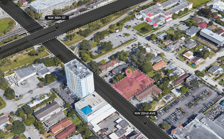 Pictures of Land property located at 3717 NW 22nd Ave, Miami, FL 33142 for sales - image #1