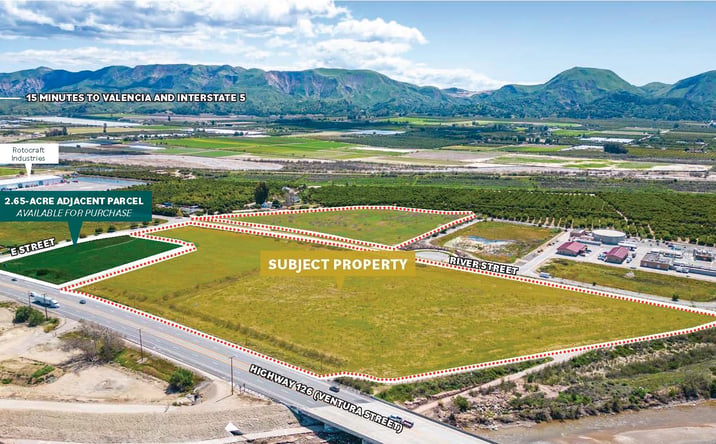 Pictures of Land property located at NW of River St and E St, Fillmore, CA 93015 for sales - image #1