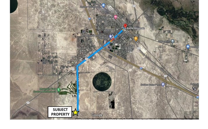 Pictures of Land property located at 735 Bogey Drive, Battle Mountain, NV 89820 for sales - image #1