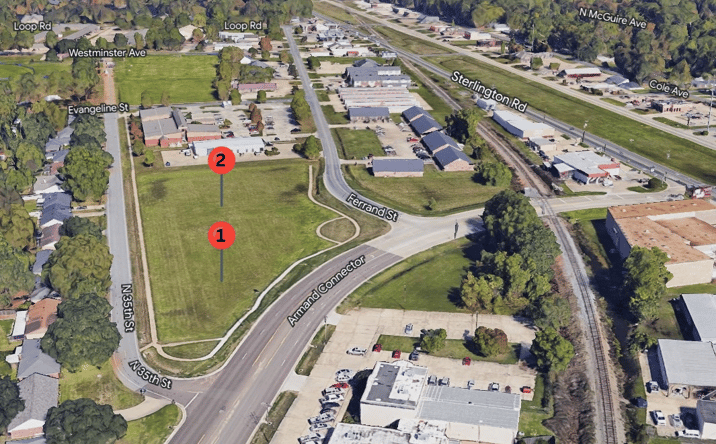 Pictures of Land property located at Ferrand St, Monroe, LA 71201 for sales - image #1