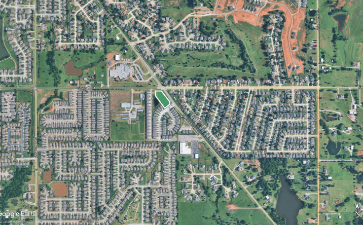 Pictures of Land property located at 3501 S. Broadway Ave, Moore, OK 73160 for sales - image #1