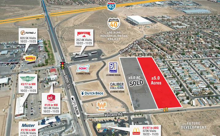 Pictures of Land property located at 9701 Volcano Rd NW, Albuquerque, NM 87121 for sales - image #1