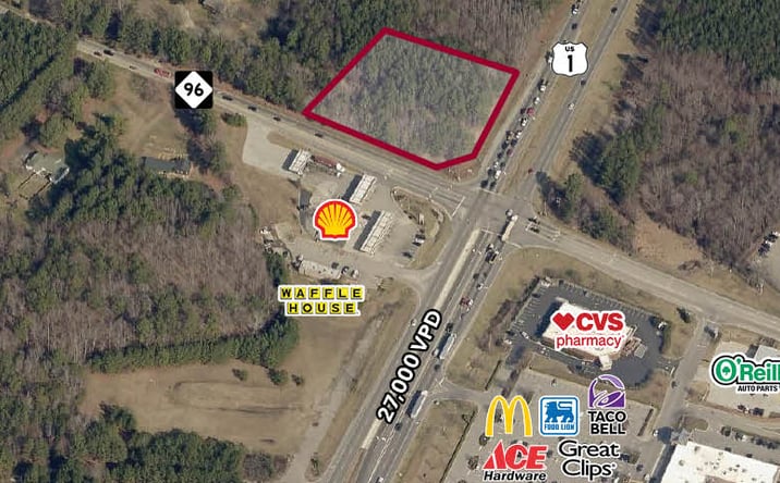 Pictures of Land property located at US-1 Hwy, Youngsville, NC 27596 for sales - image #1