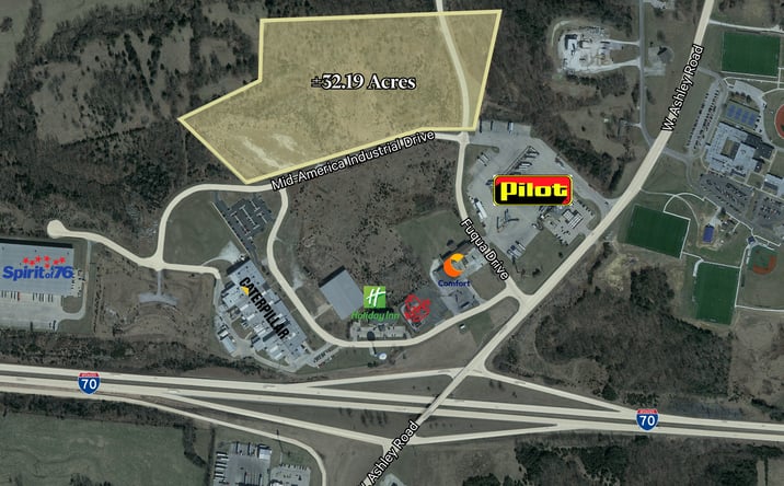 Pictures of Land property located at Mid-America Industrial Dr, Boonville, MO 65233 for sales - image #1