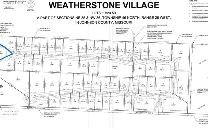 Pictures of Land property located at 66 SW 150th Road, Warrensburg, MO 64093 for sales - image #1
