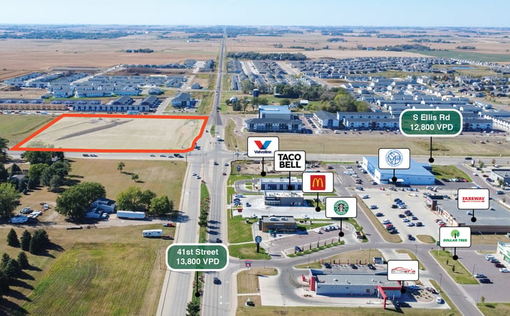 Pictures of Land property located at 41st St, Sioux Falls, SD 57106 for sales - image #1
