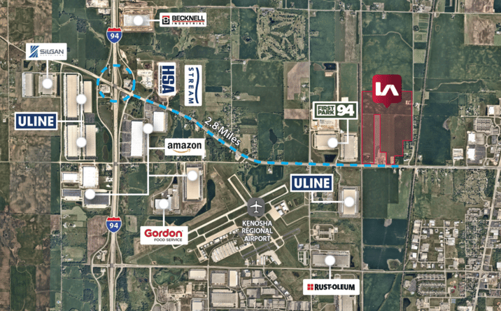 Pictures of Land property located at Somers Rail & Commerce Park I, Kenosha, WI 53144 for sales - image #1