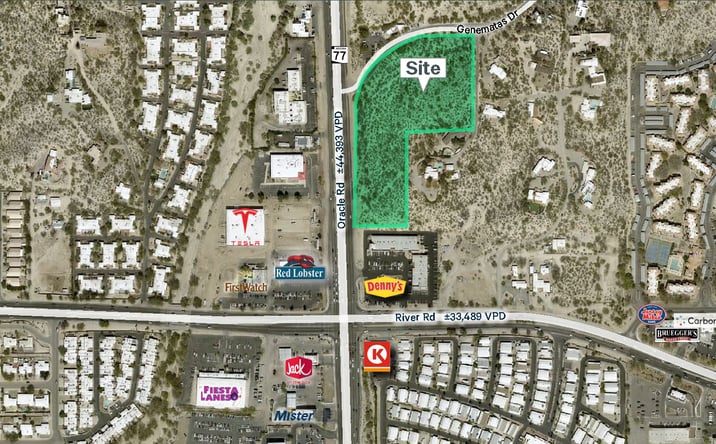 Pictures of Land property located at N Oracle Rd & W Genematas Dr, Tucson, AZ 85704 for sales - image #1