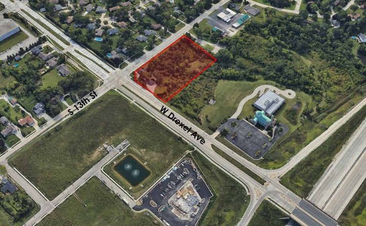 Pictures of Land property located at 7909 South 13th Street, Oak Creek, WI 53154 for sales - image #1