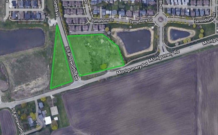 Pictures of Land property located at Farnsworth Ave & Montgomery Rd, Aurora, IL 60505 for sales - image #1