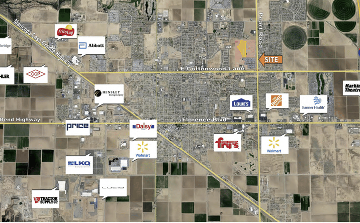 Pictures of Land property located at N Peart Rd, Casa Grande, AZ 85122 for sales - image #1