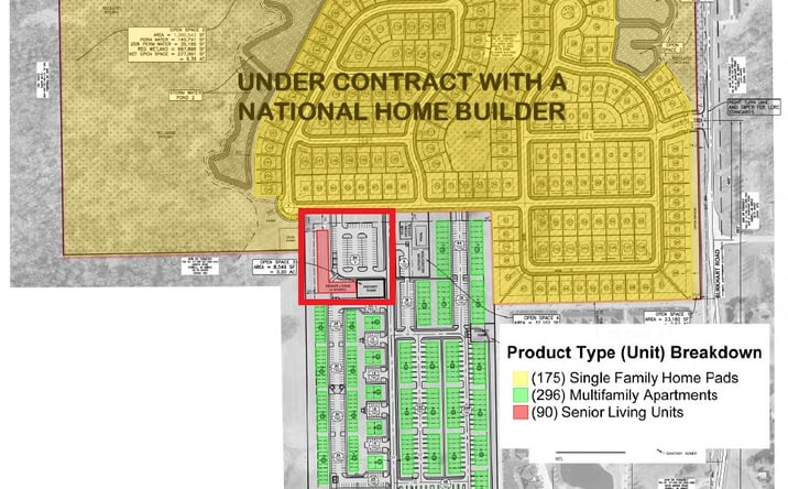 Pictures of Multifamily property located at NW Corner Mason Rd & Burkhart Rd, Howell, MI 48843 for sales - image #1