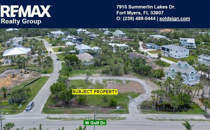 Pictures of Land property located at 2950 W Gulf Dr, Sanibel, FL 33957 for sales - image #1